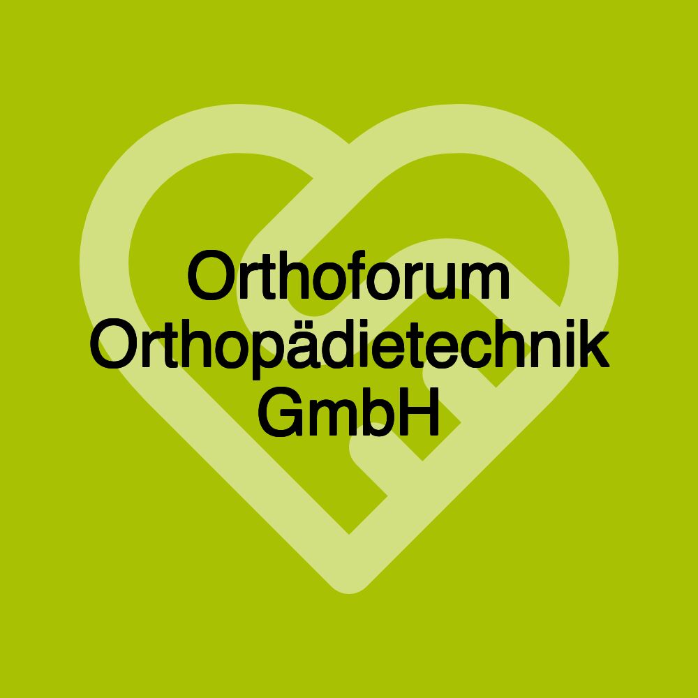 Orthoforum Orthopädietechnik GmbH