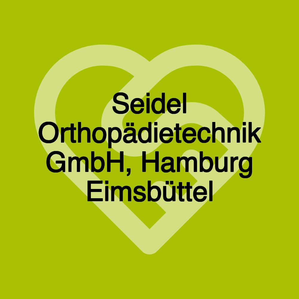 Seidel Orthopädietechnik GmbH, Hamburg Eimsbüttel