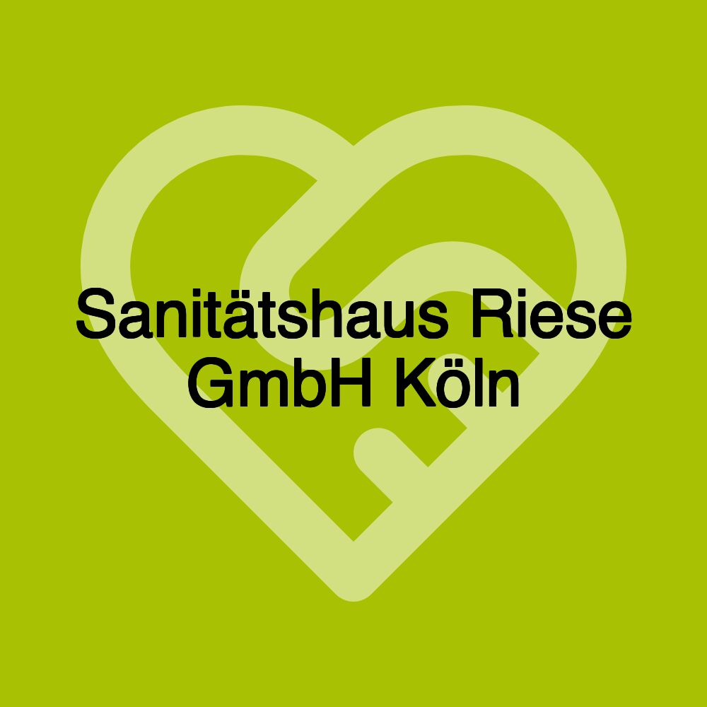 Sanitätshaus Riese GmbH Köln