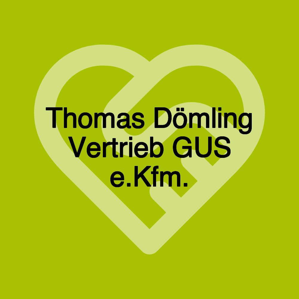 Thomas Dömling Vertrieb GUS e.Kfm.