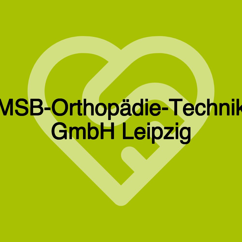 MSB-Orthopädie-Technik GmbH Leipzig