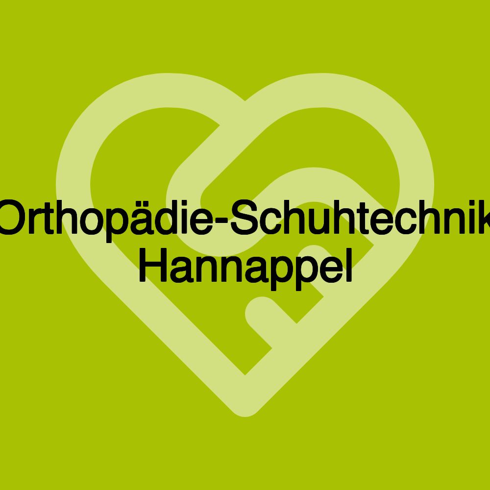 Orthopädie-Schuhtechnik Hannappel