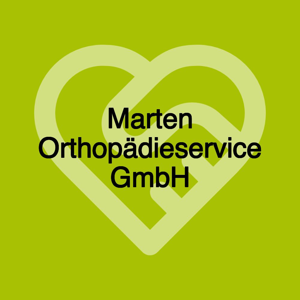 Marten Orthopädieservice GmbH