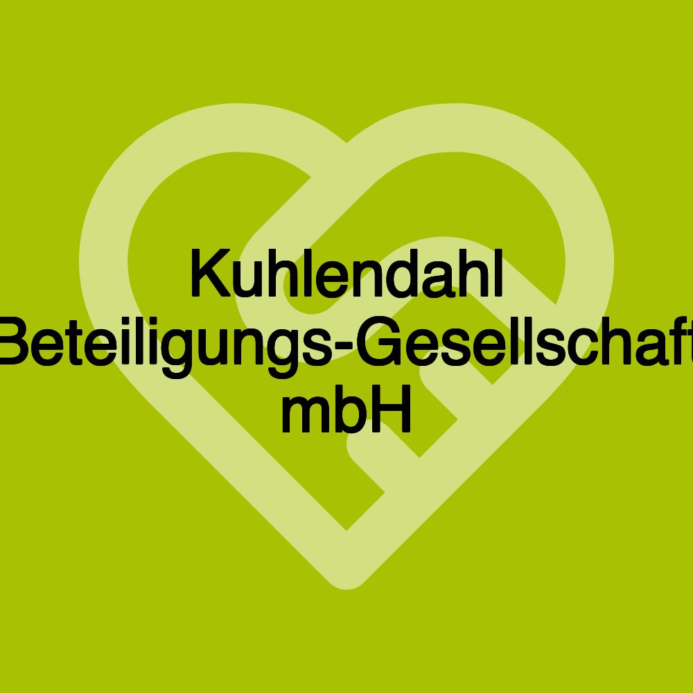 Kuhlendahl Beteiligungs-Gesellschaft mbH