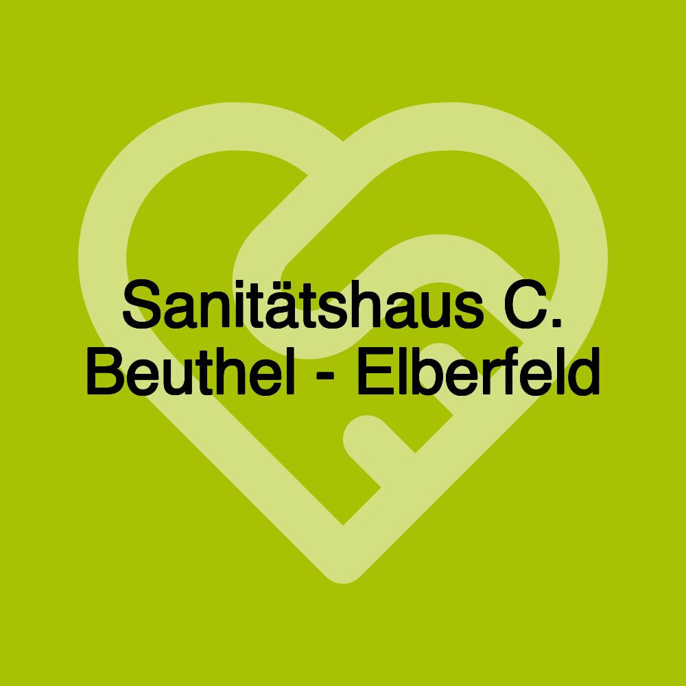 Sanitätshaus C. Beuthel - Elberfeld