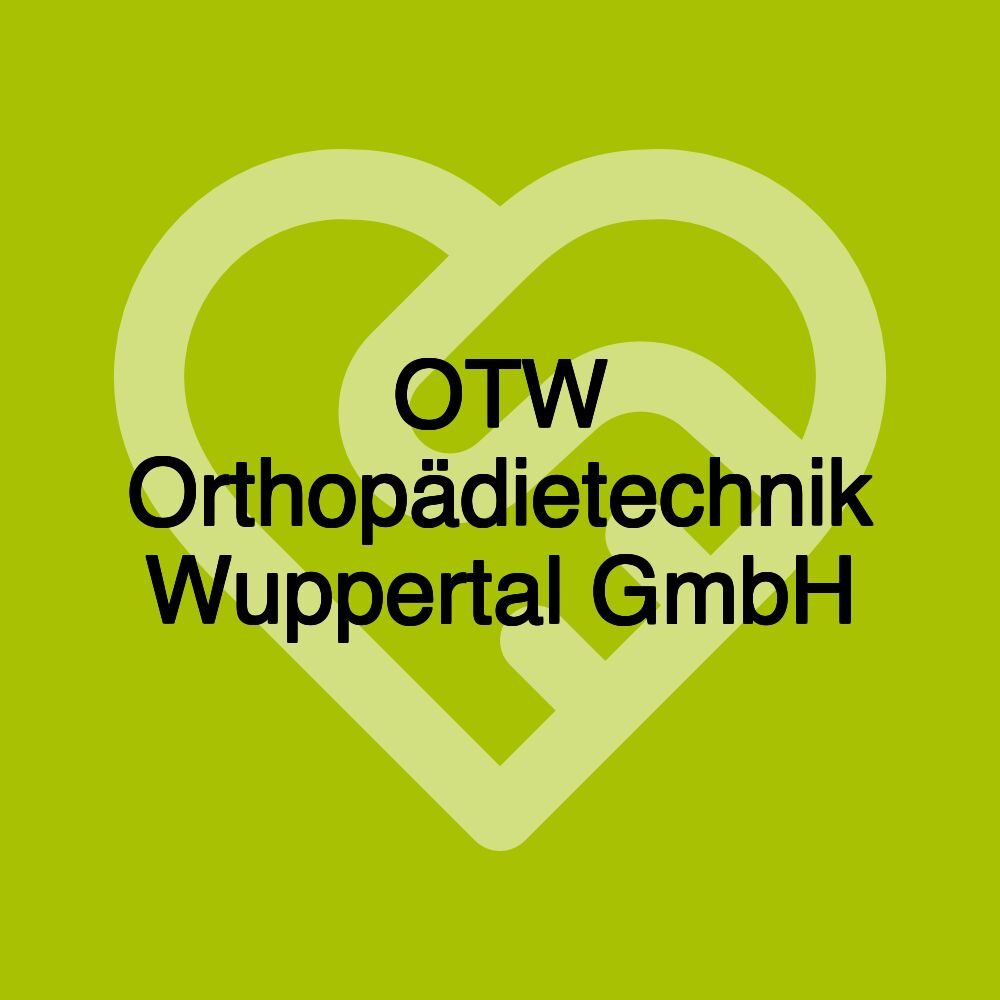 OTW Orthopädietechnik Wuppertal GmbH