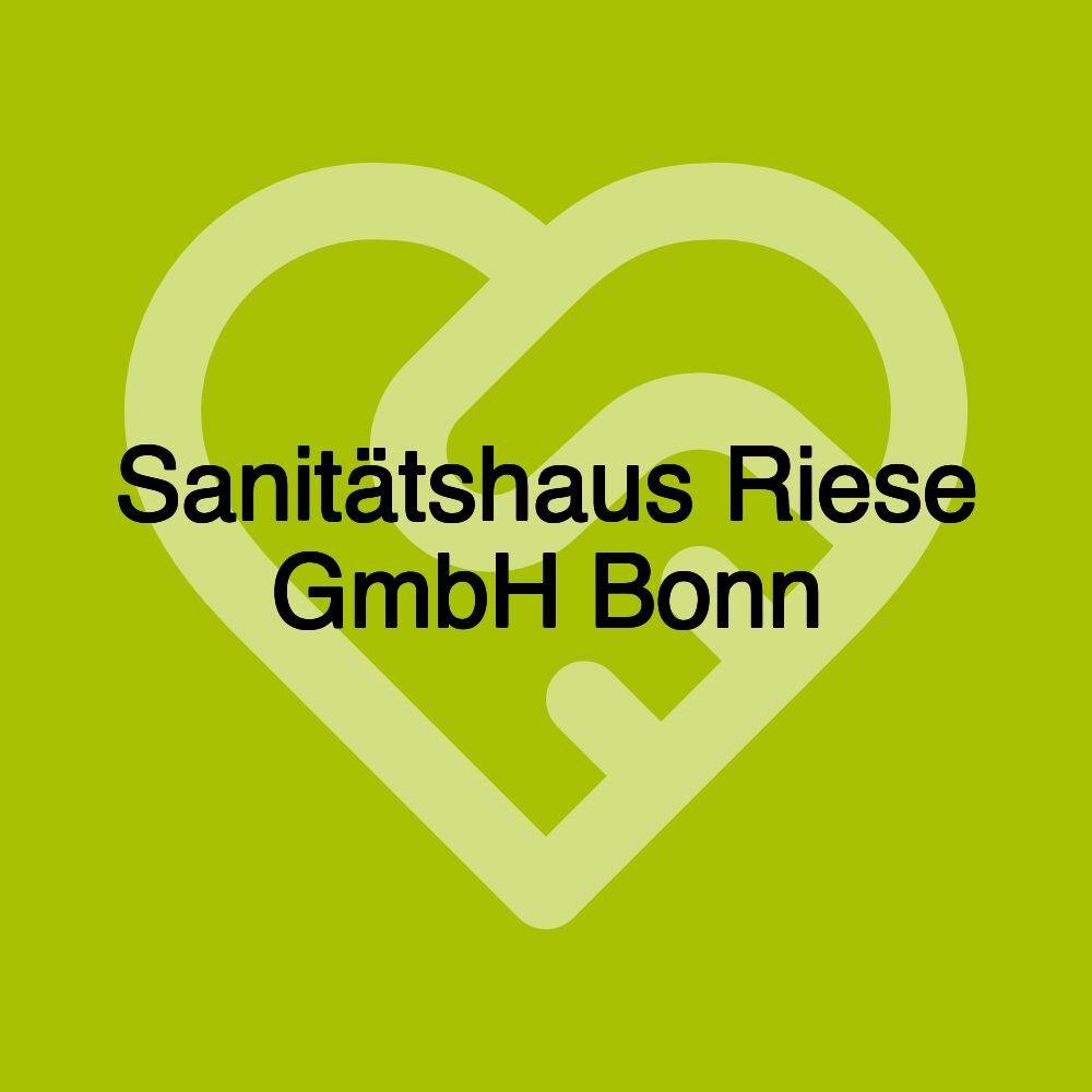 Sanitätshaus Riese GmbH Bonn