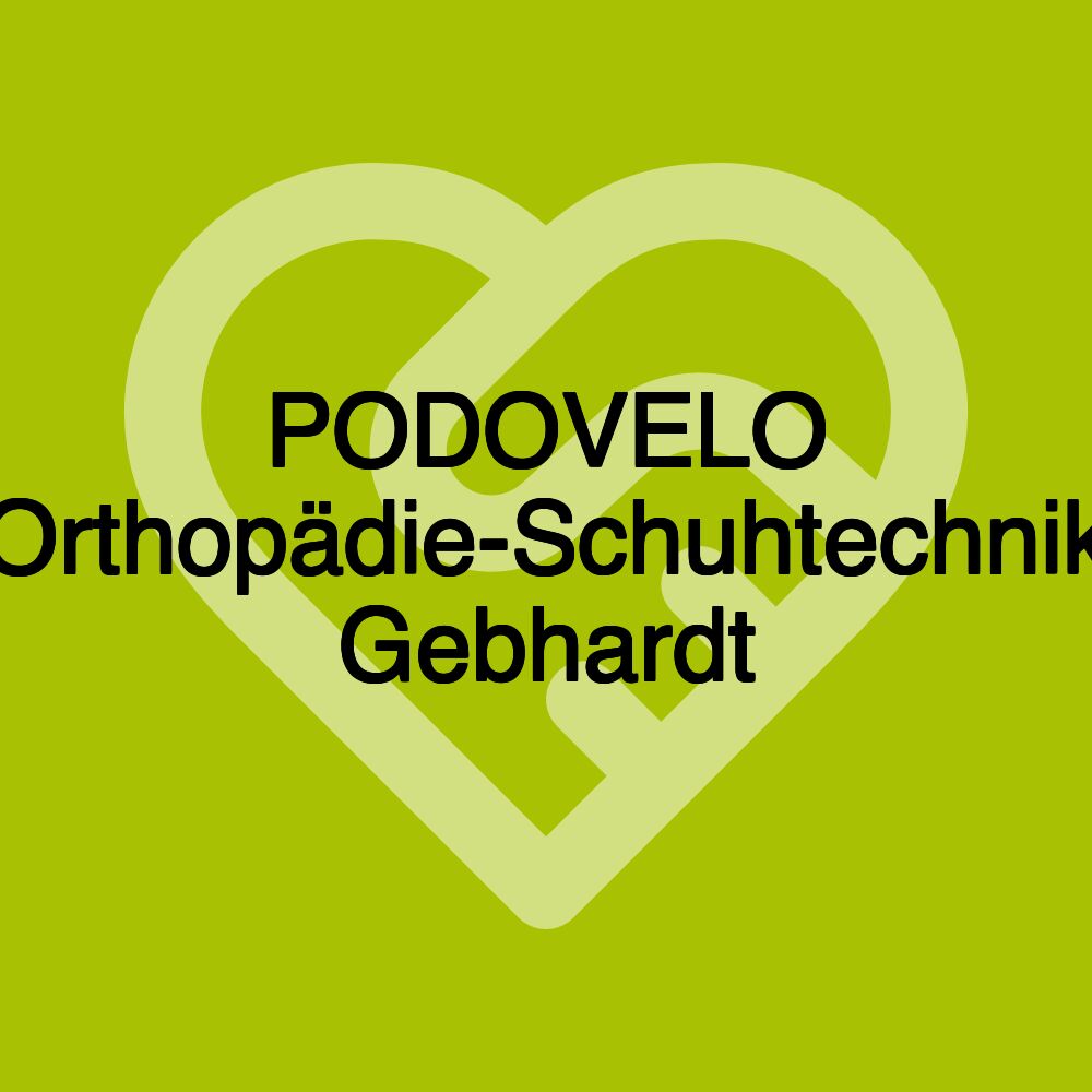 PODOVELO Orthopädie-Schuhtechnik Gebhardt