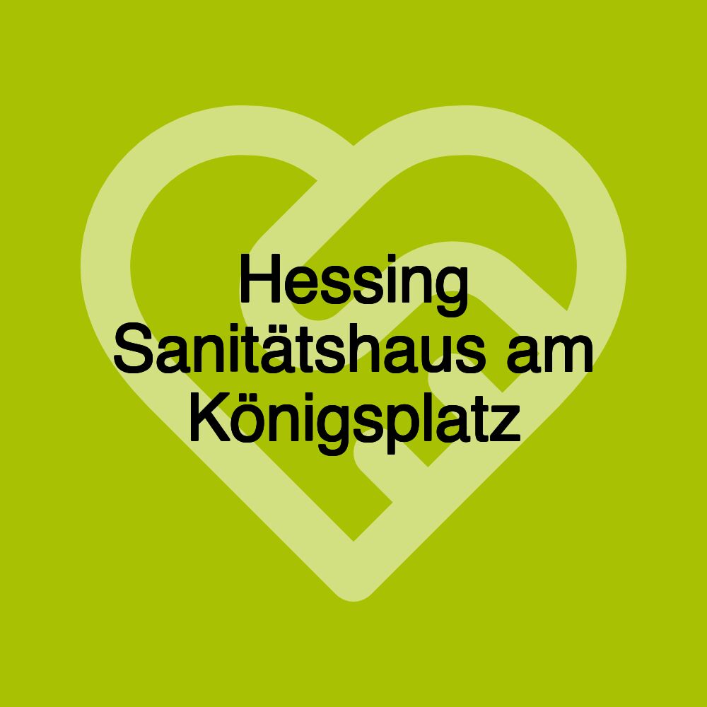 Hessing Sanitätshaus am Königsplatz