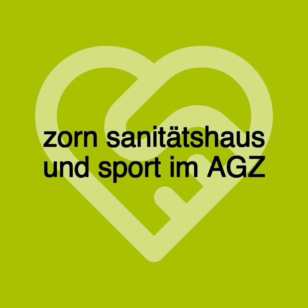 zorn sanitätshaus und sport im AGZ