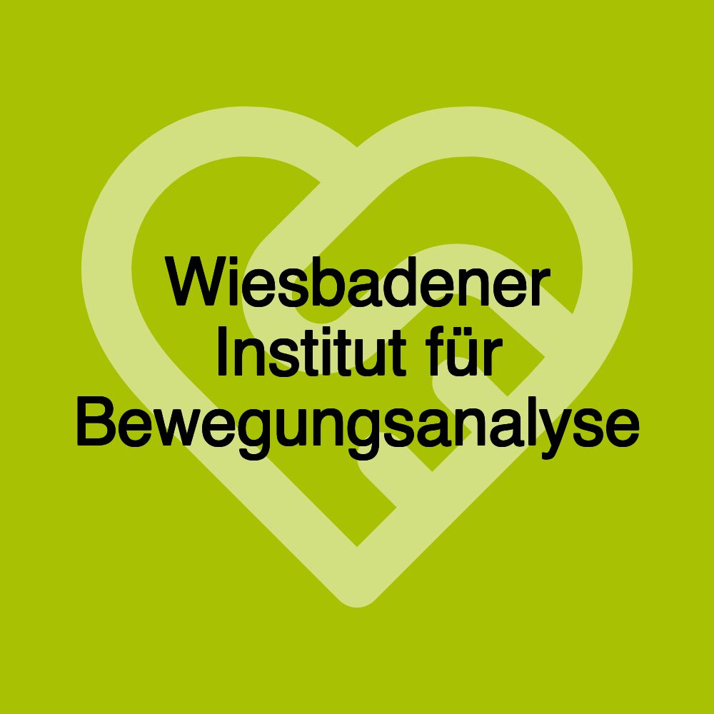 Wiesbadener Institut für Bewegungsanalyse