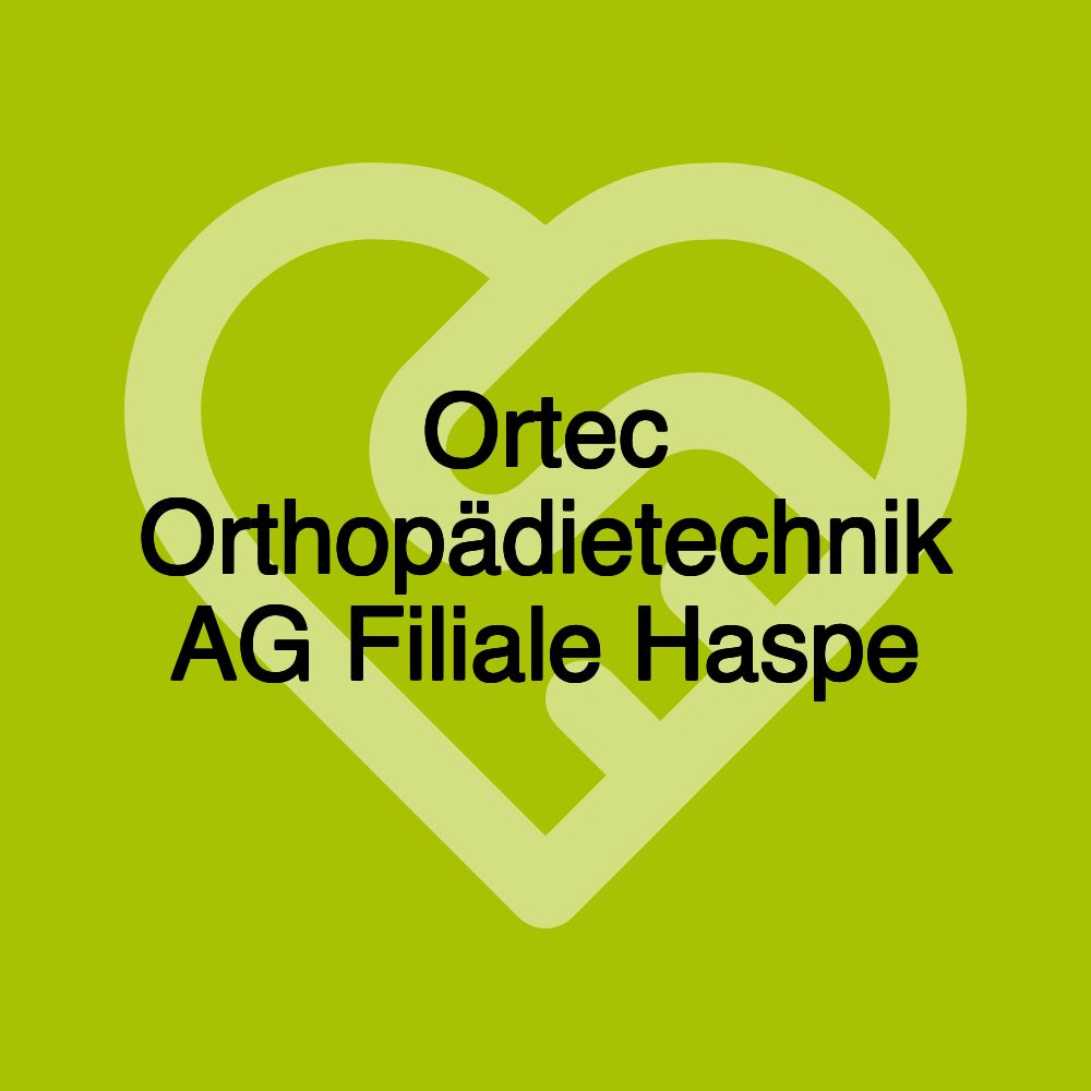 Ortec Orthopädietechnik AG Filiale Haspe