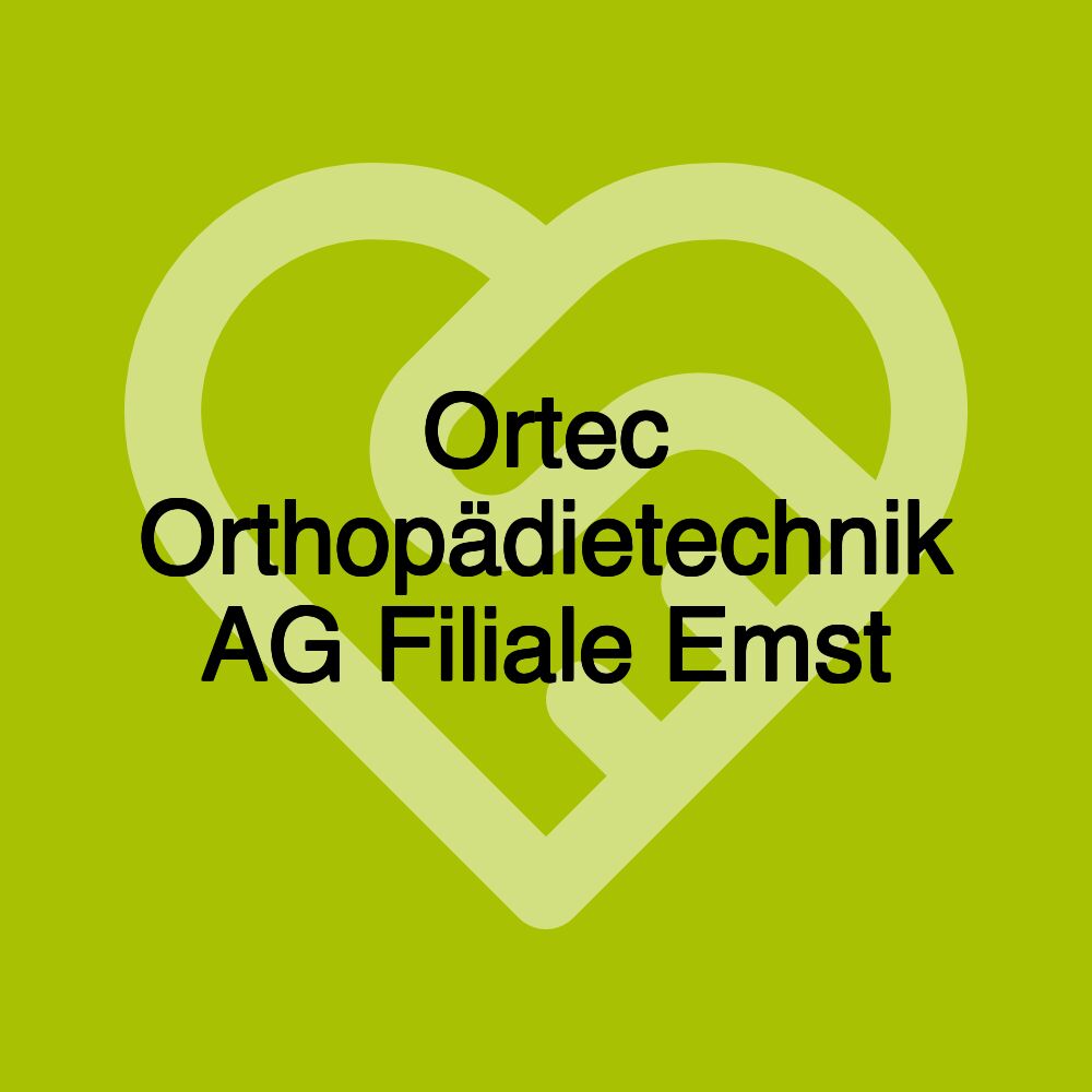 Ortec Orthopädietechnik AG Filiale Emst