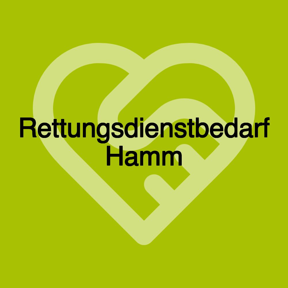 Rettungsdienstbedarf Hamm