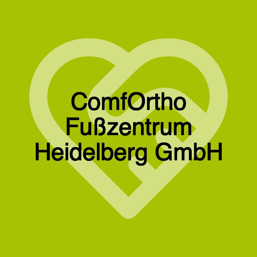 ComfOrtho Fußzentrum Heidelberg GmbH