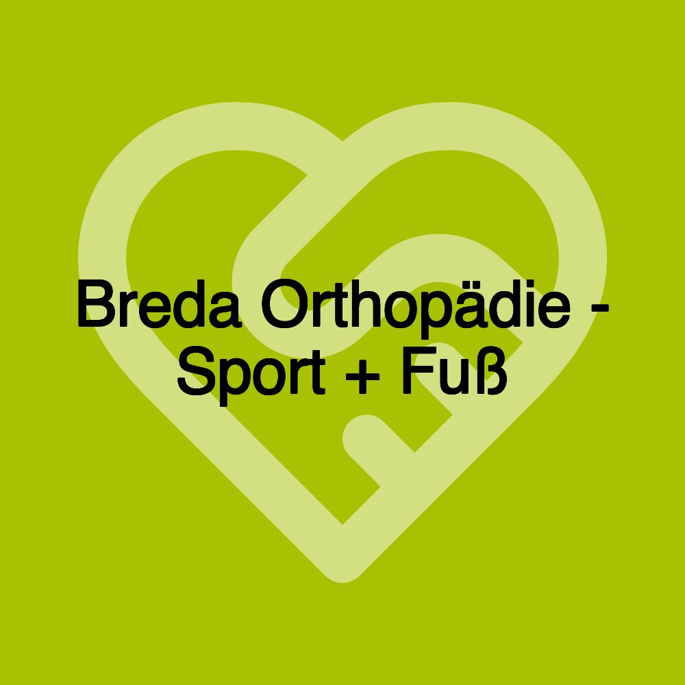 Breda Orthopädie - Sport + Fuß