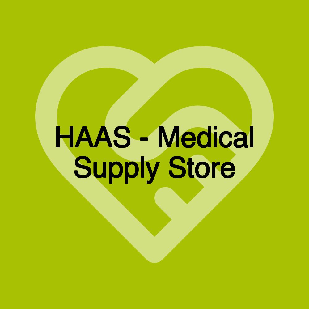 HAAS - Medical Supply Store