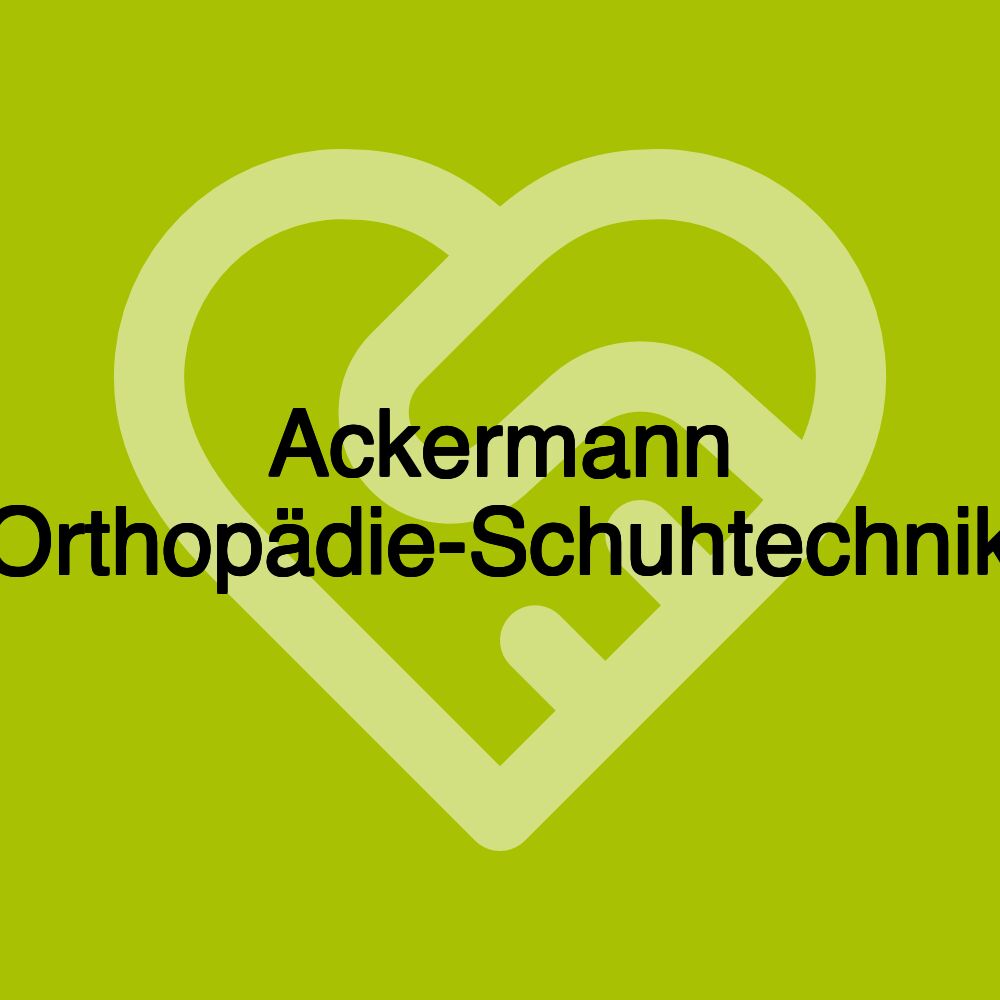 Ackermann Orthopädie-Schuhtechnik