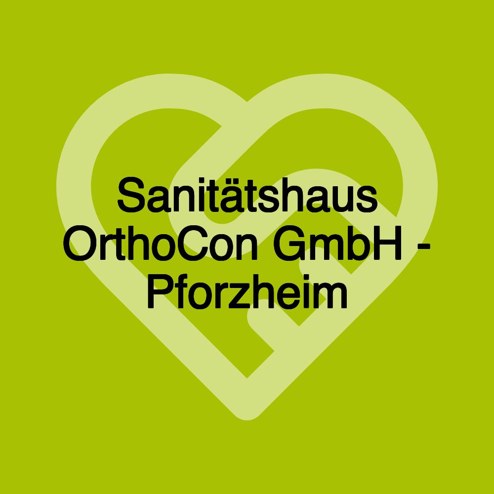 Sanitätshaus OrthoCon GmbH - Pforzheim