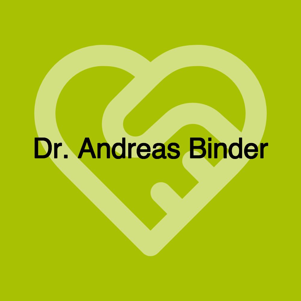 Dr. Andreas Binder