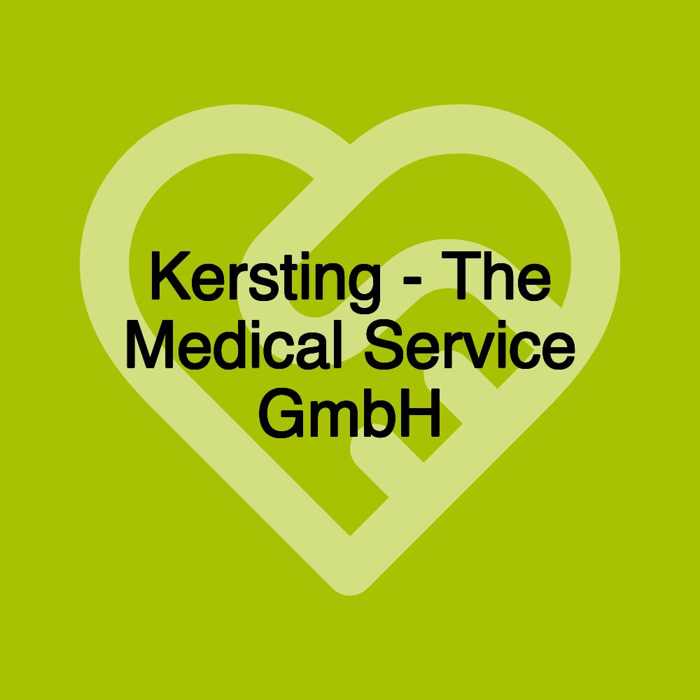 Kersting - The Medical Service GmbH