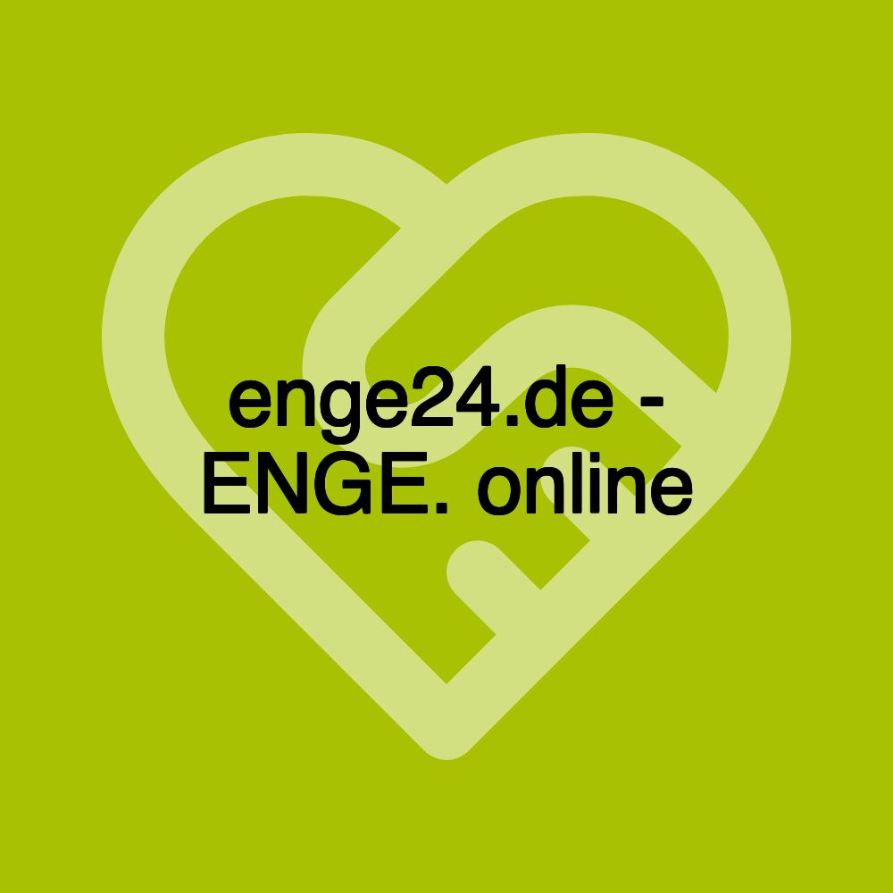 enge24.de - ENGE. online