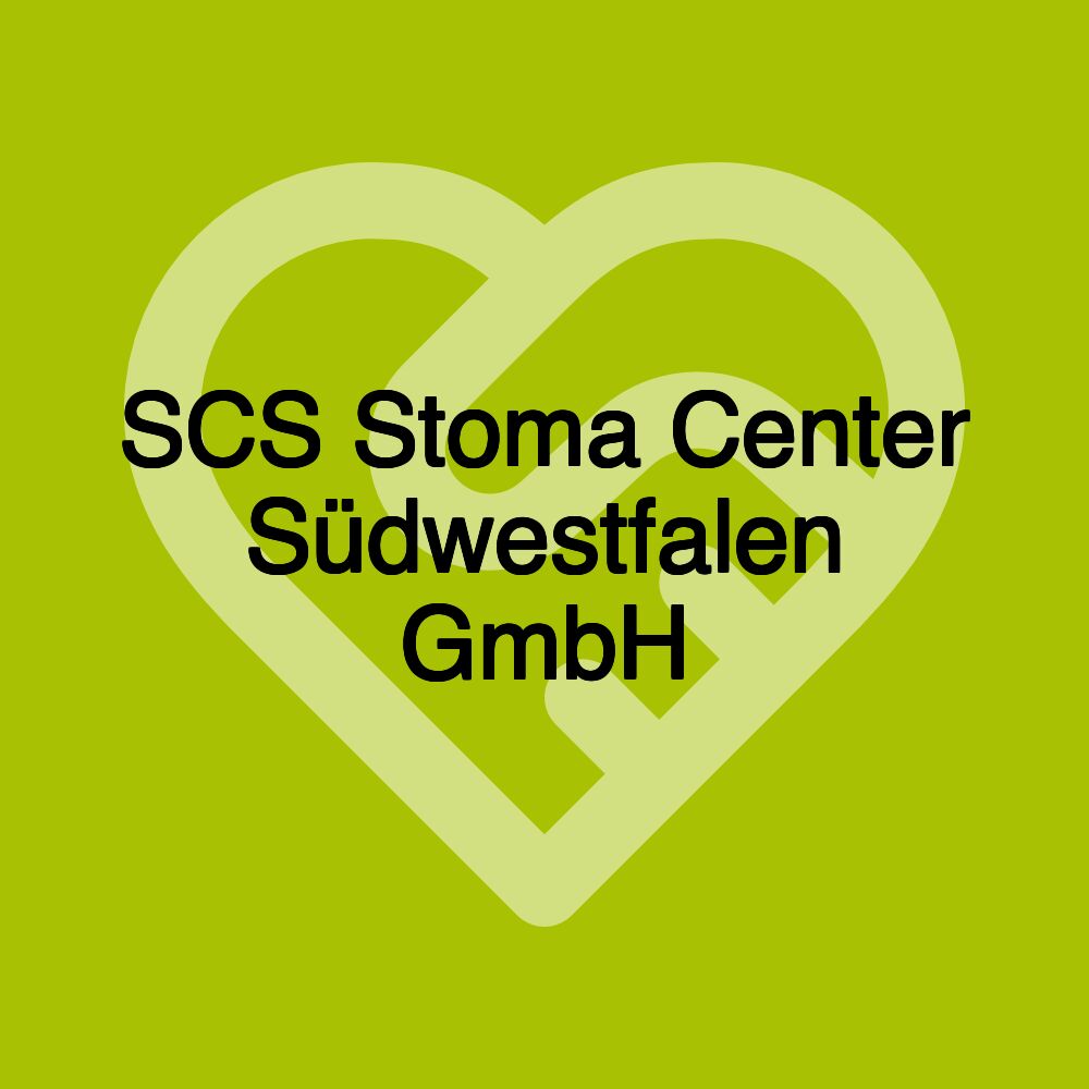 SCS Stoma Center Südwestfalen GmbH