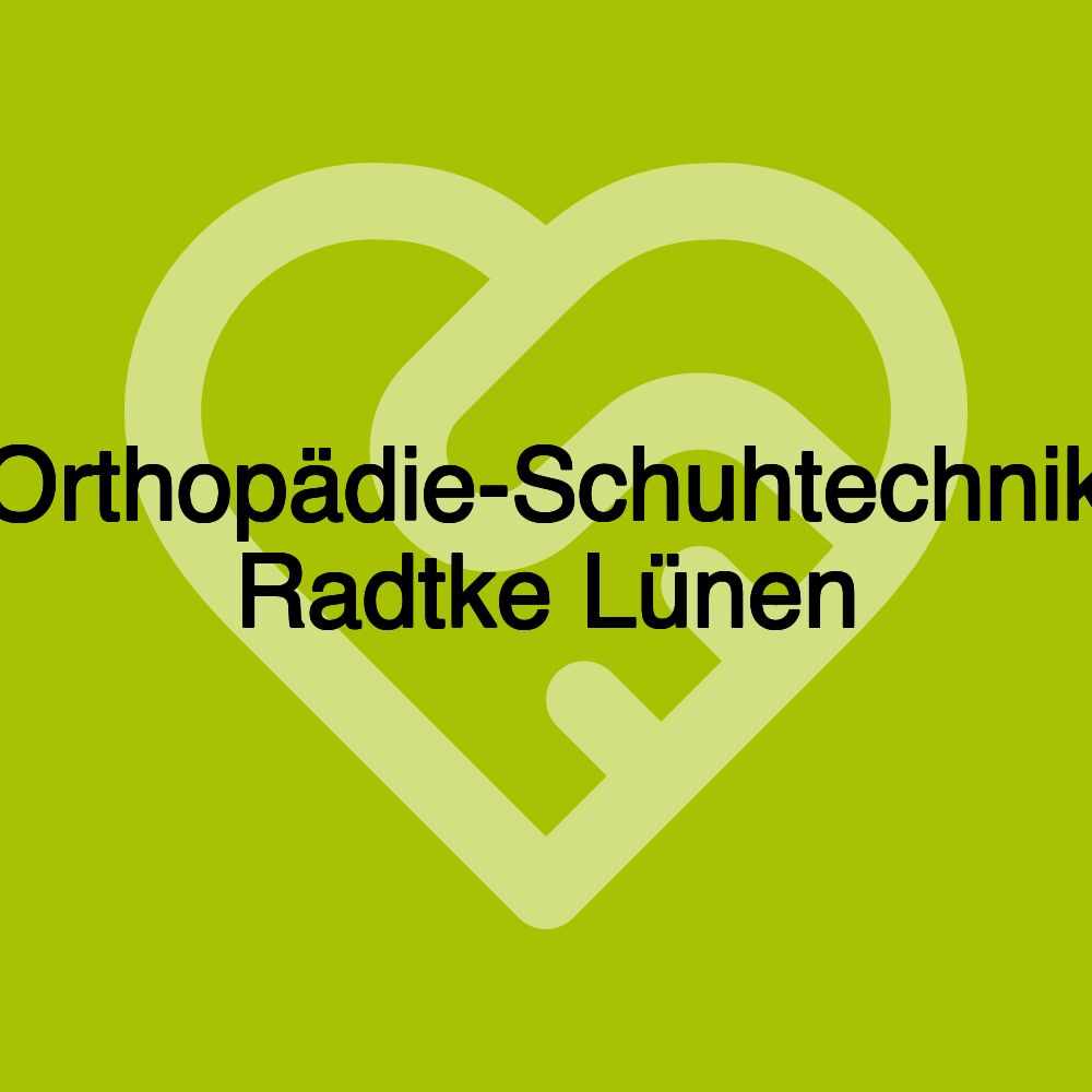 Orthopädie-Schuhtechnik Radtke Lünen