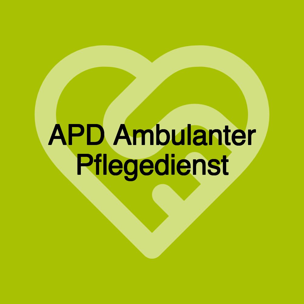 APD Ambulanter Pflegedienst