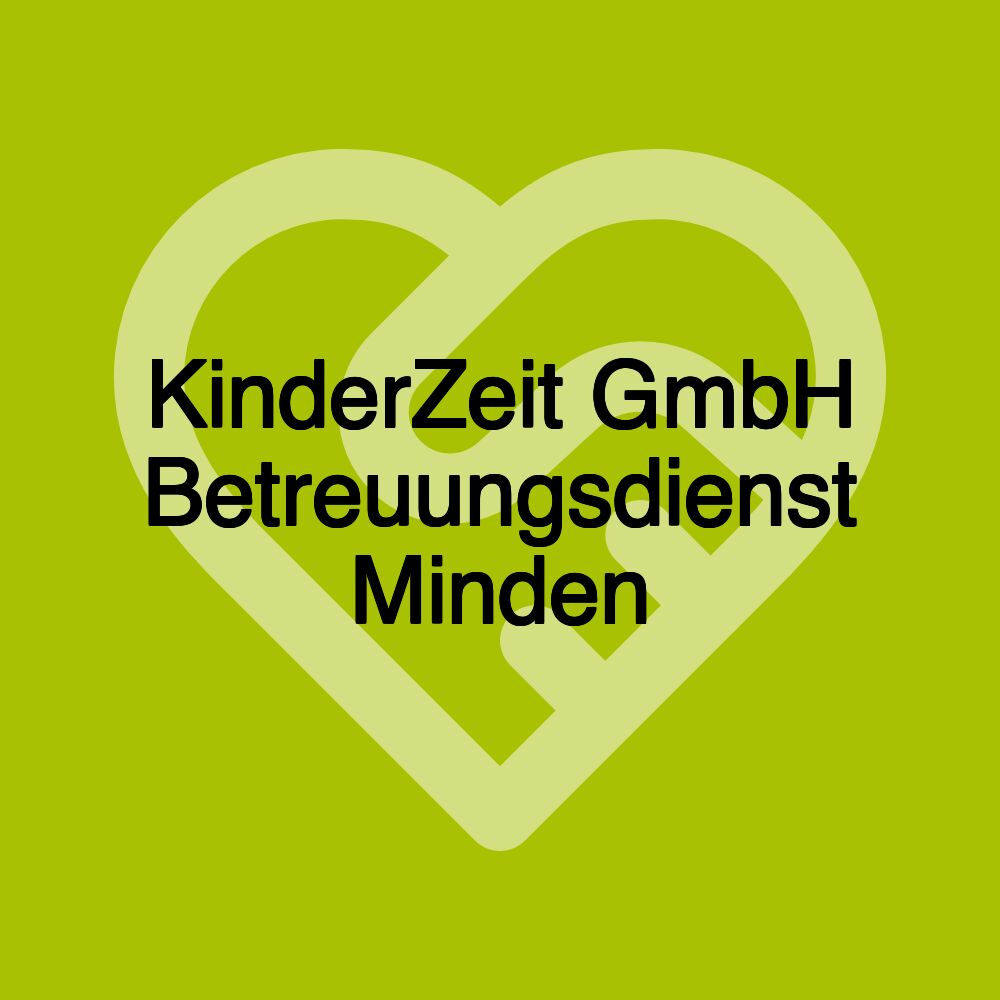 KinderZeit GmbH Betreuungsdienst Minden