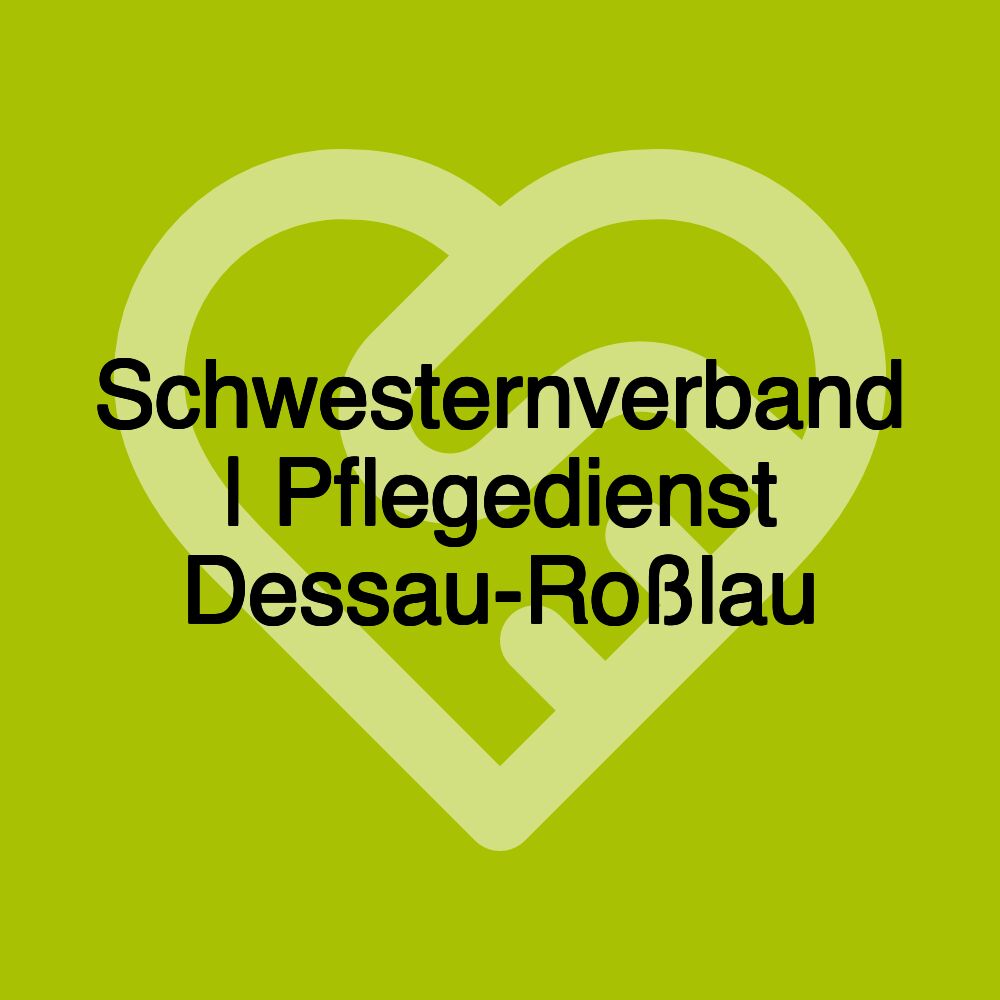 Schwesternverband | Pflegedienst Dessau-Roßlau