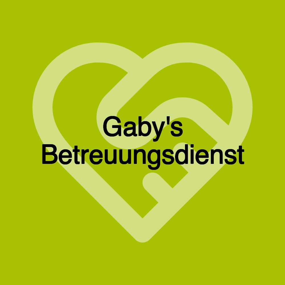 Gaby's Betreuungsdienst