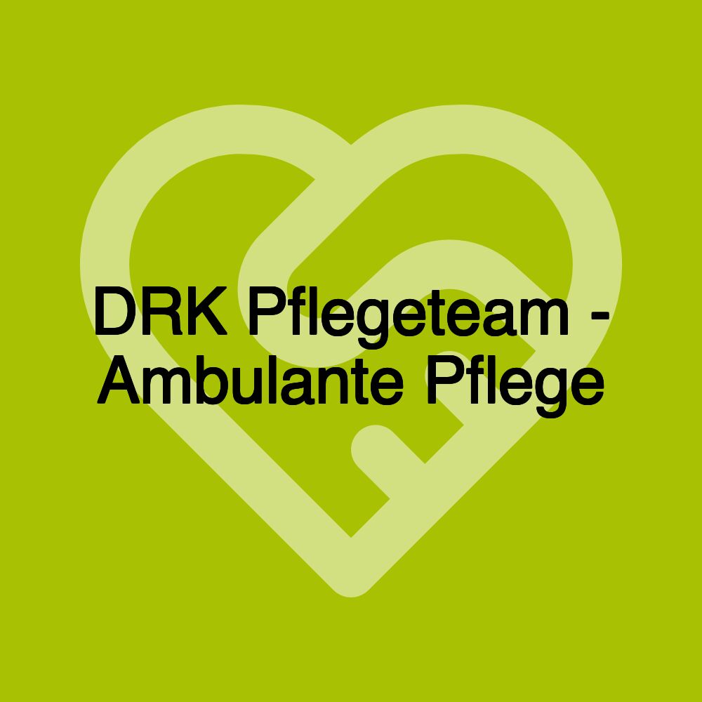 DRK Pflegeteam - Ambulante Pflege