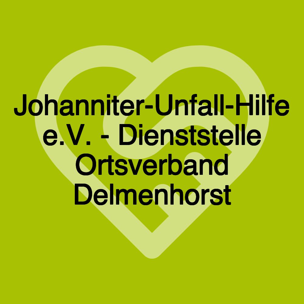 Johanniter-Unfall-Hilfe e.V. - Dienststelle Ortsverband Delmenhorst