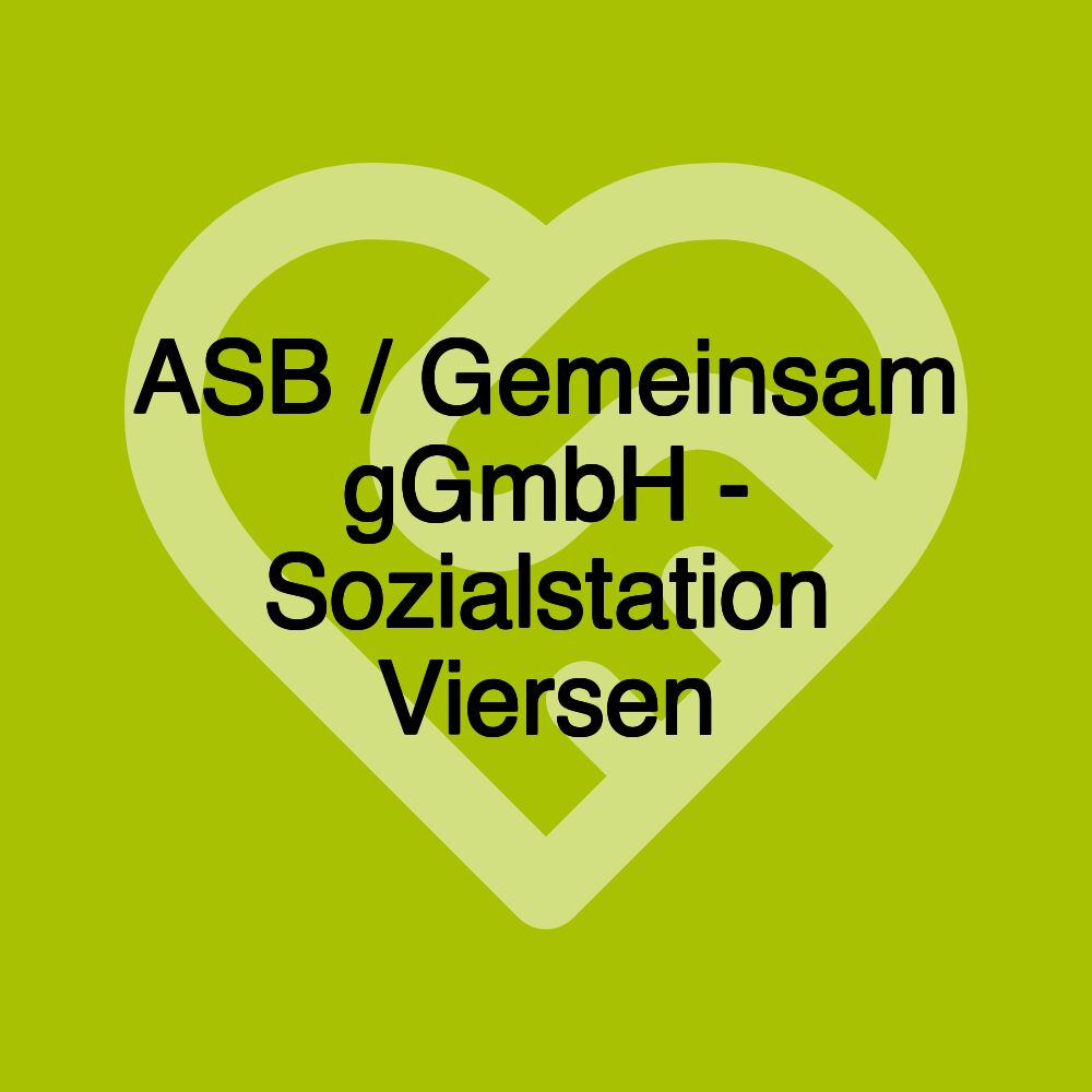 ASB / Gemeinsam gGmbH - Sozialstation Viersen