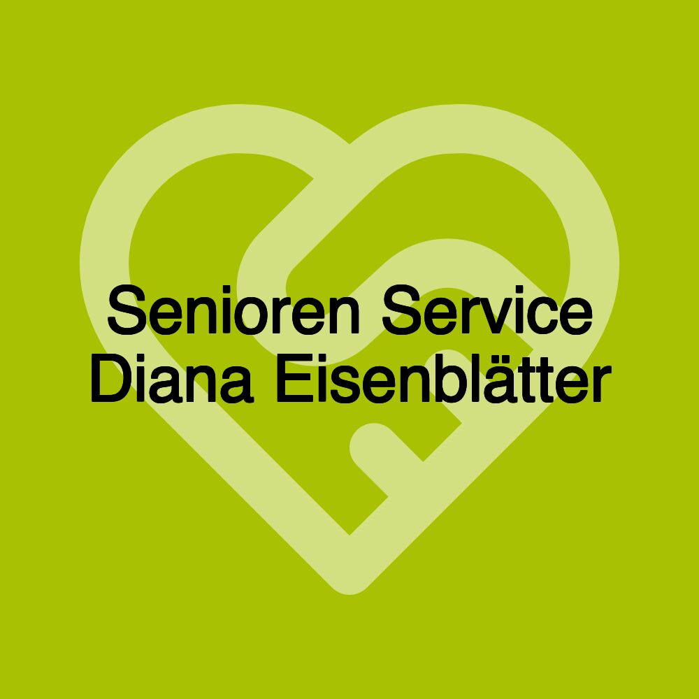 Senioren Service Diana Eisenblätter