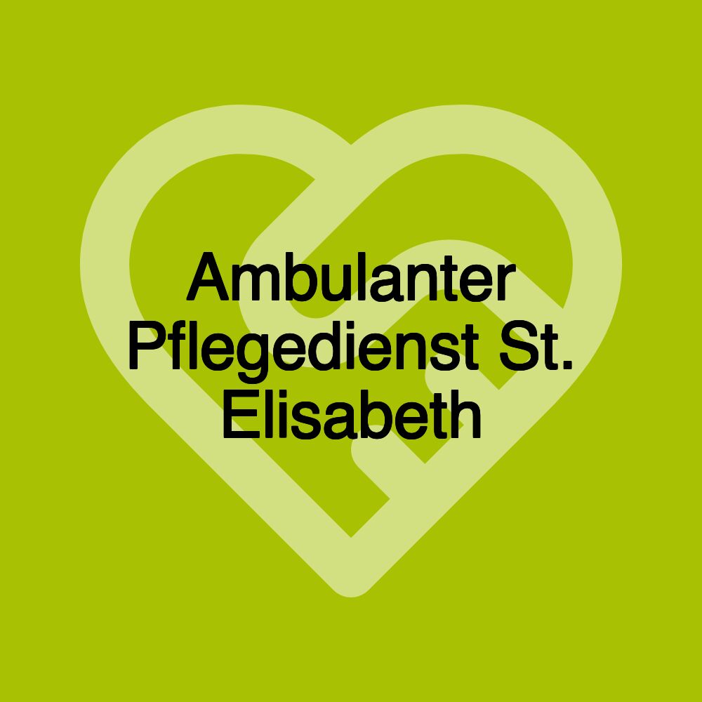 Ambulanter Pflegedienst St. Elisabeth