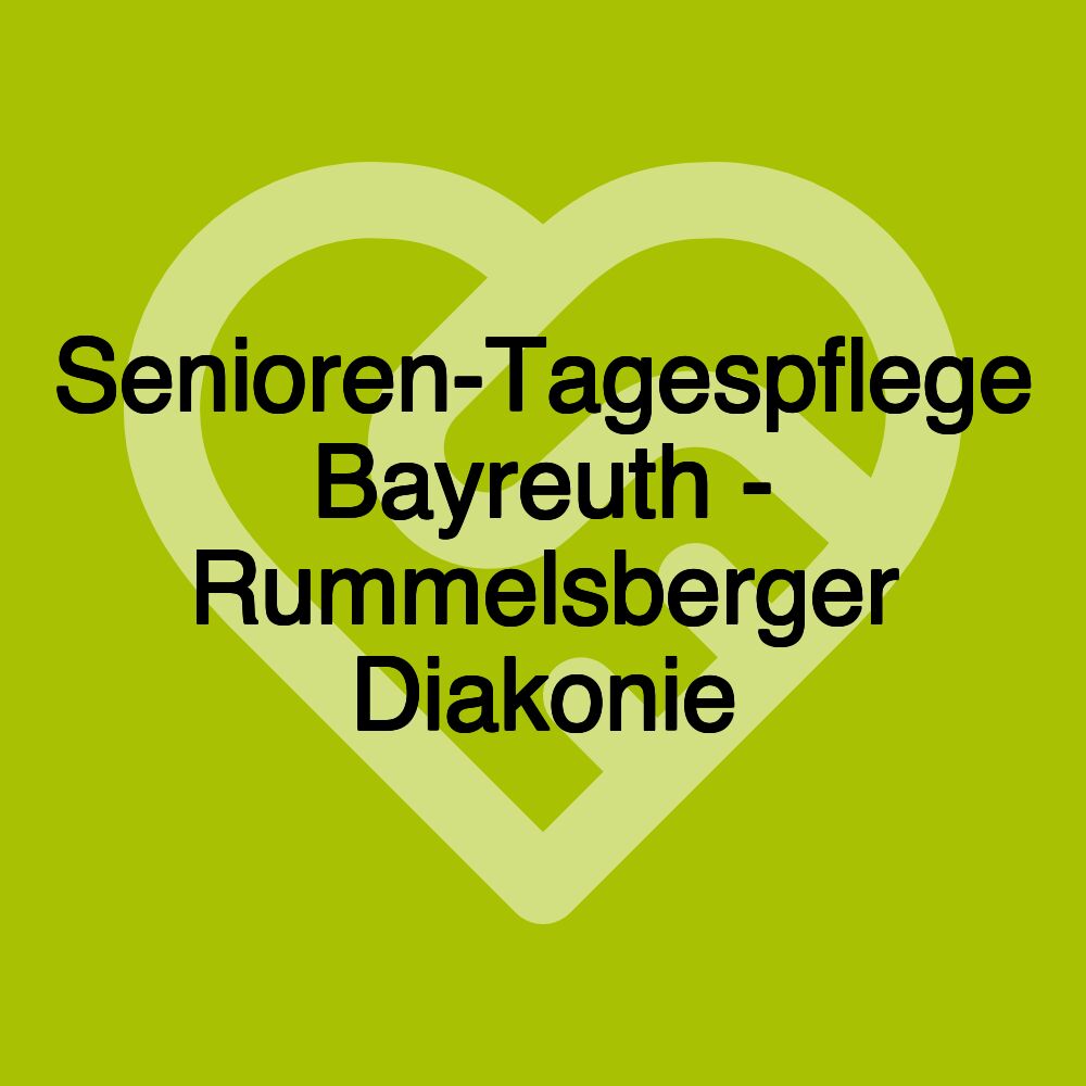 Senioren-Tagespflege Bayreuth - Rummelsberger Diakonie