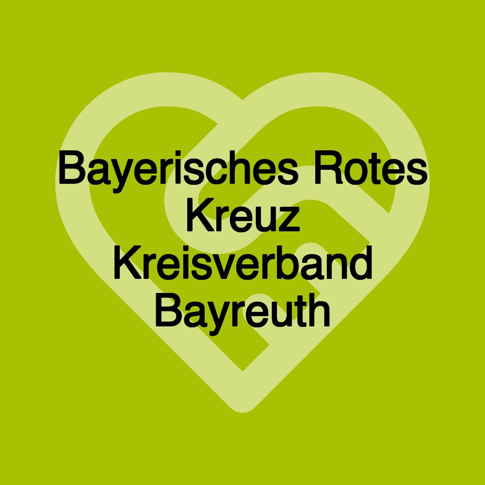 Bayerisches Rotes Kreuz Kreisverband Bayreuth