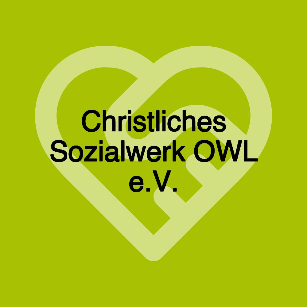 Christliches Sozialwerk OWL e.V.