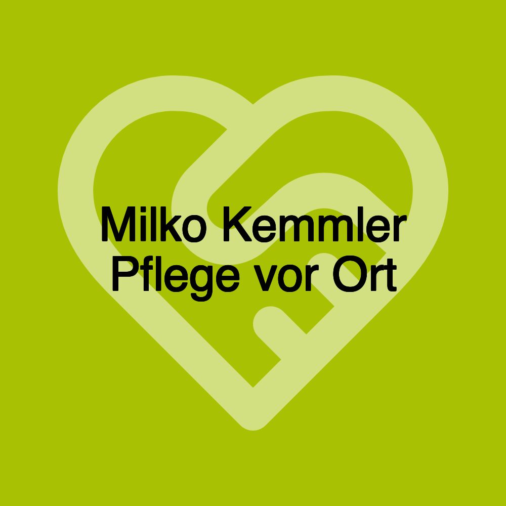 Milko Kemmler Pflege vor Ort