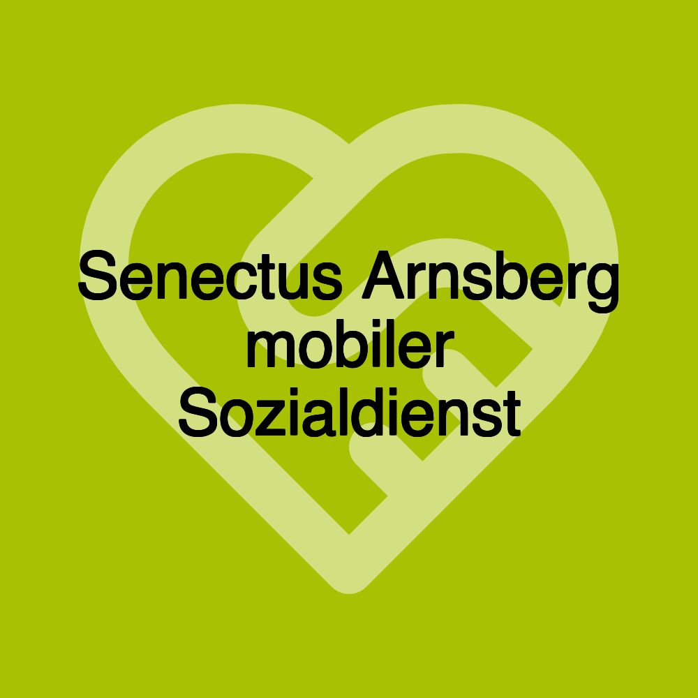 Senectus Arnsberg mobiler Sozialdienst