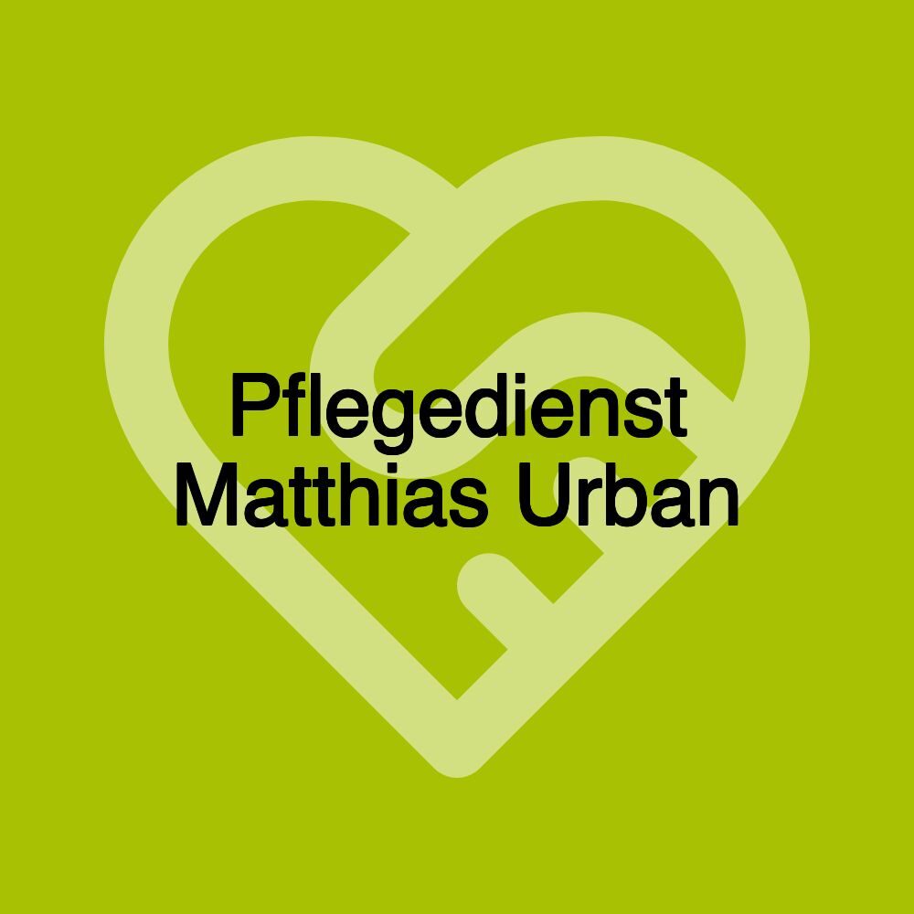 Pflegedienst Matthias Urban