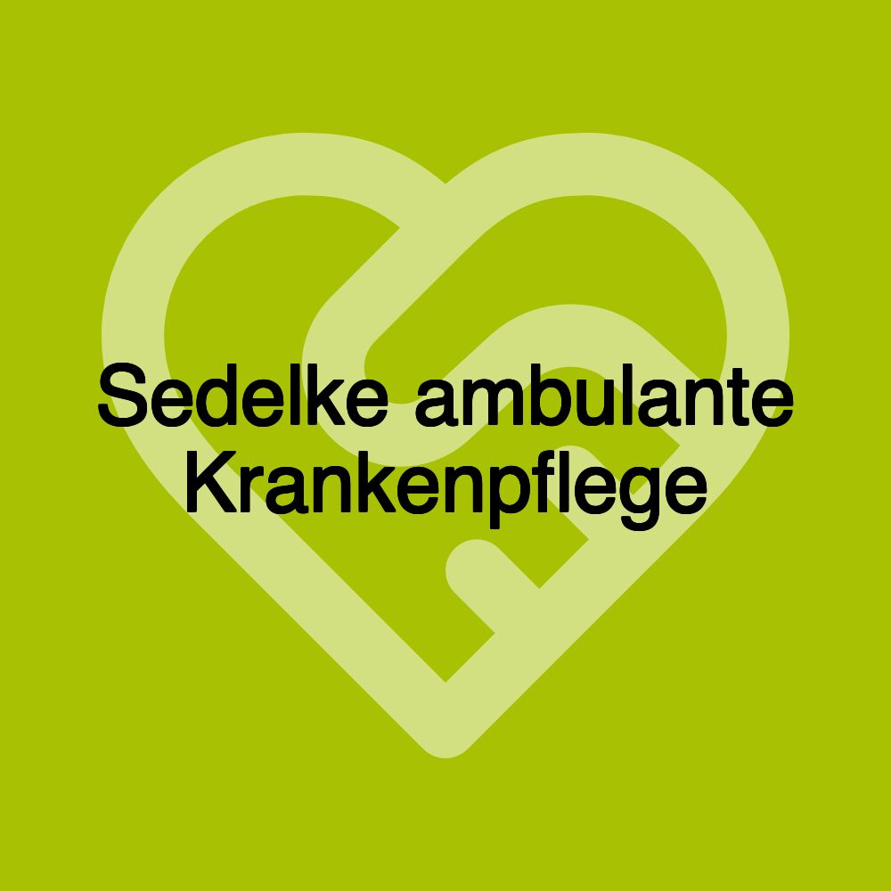 Sedelke ambulante Krankenpflege