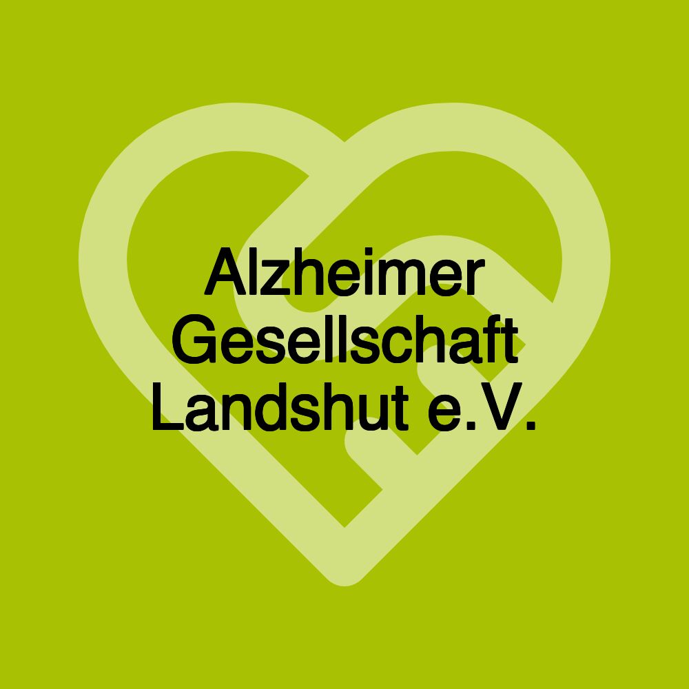 Alzheimer Gesellschaft Landshut e.V.