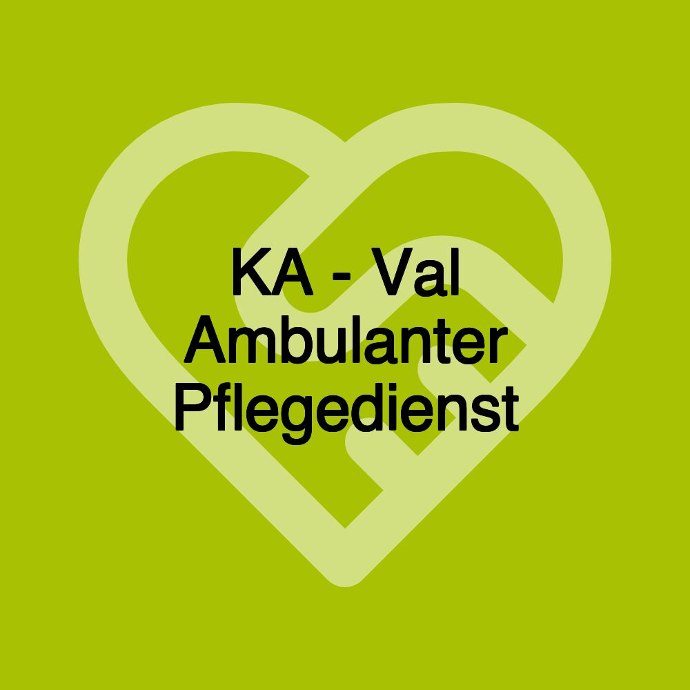 KA - Val Ambulanter Pflegedienst