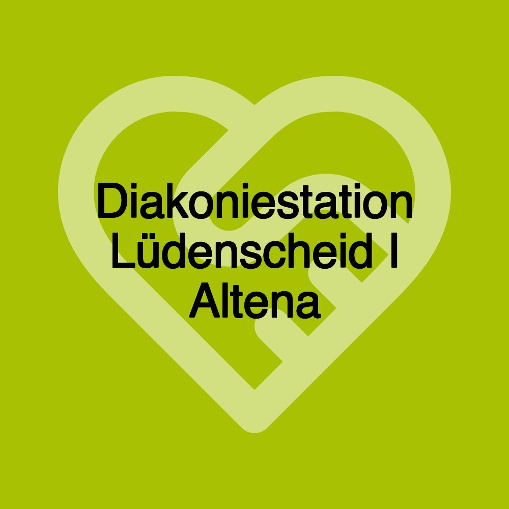 Diakoniestation Lüdenscheid I Altena