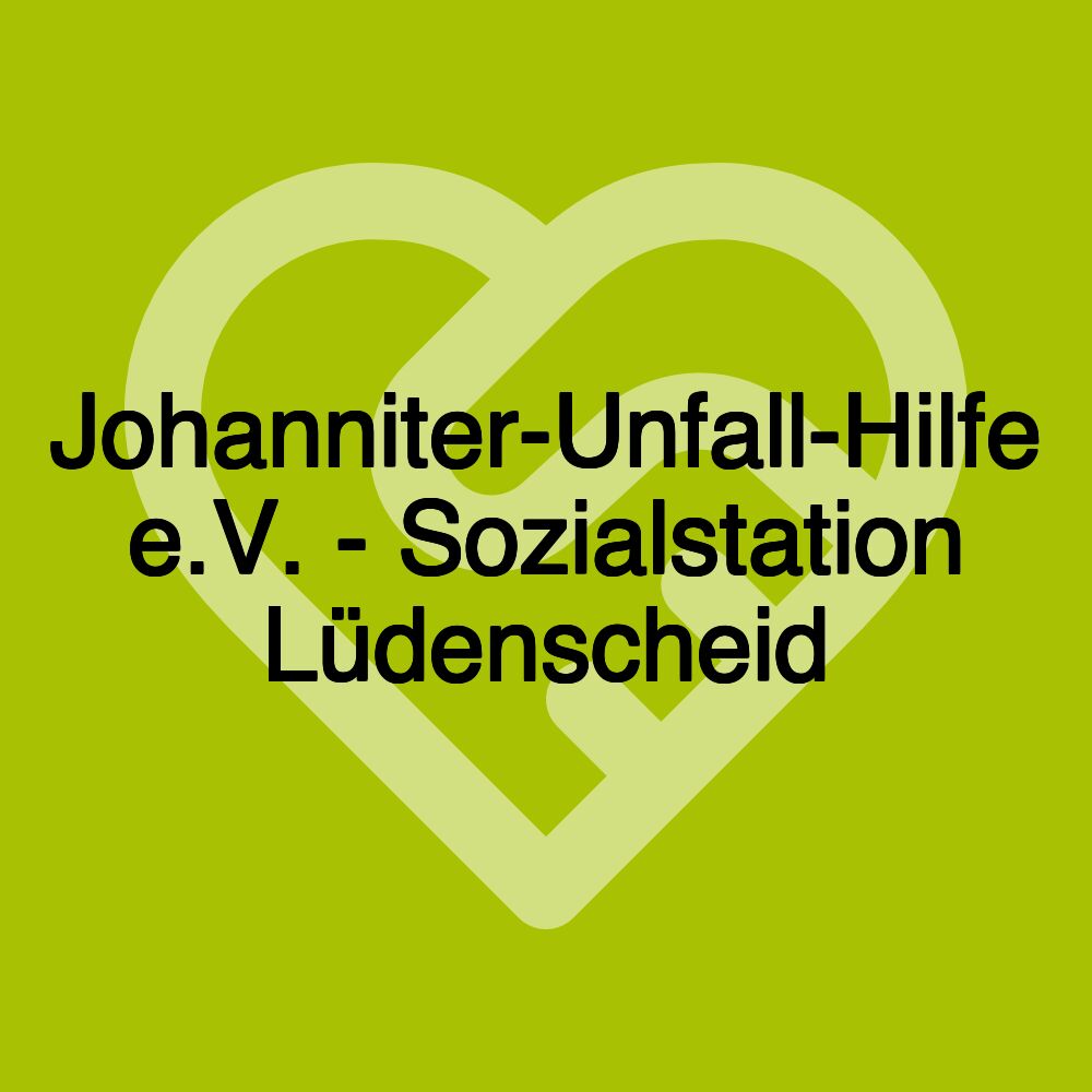 Johanniter-Unfall-Hilfe e.V. - Sozialstation Lüdenscheid