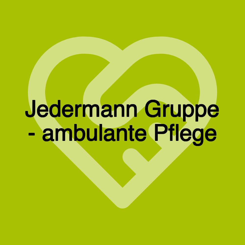 Jedermann Gruppe - ambulante Pflege