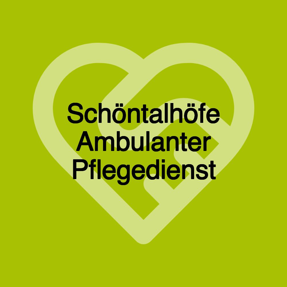 Schöntalhöfe Ambulanter Pflegedienst